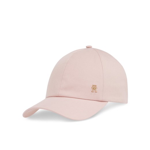 Tommy Hilfiger Czapka z daszkiem Elevated Chic Soft Cap AW0AW17138 Różowy ze sklepu MODIVO w kategorii Czapki z daszkiem damskie - zdjęcie 182679664