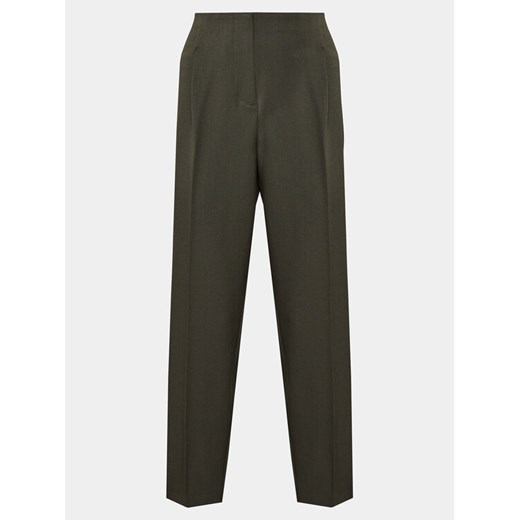 Vero Moda Curve Spodnie materiałowe 10307148 Szary Slim Fit ze sklepu MODIVO w kategorii Spodnie damskie - zdjęcie 182679722