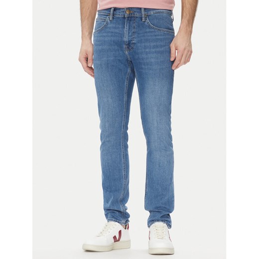 Lee Jeansy Luke 112363975 Niebieski Slim Fit ze sklepu MODIVO w kategorii Jeansy męskie - zdjęcie 182679733