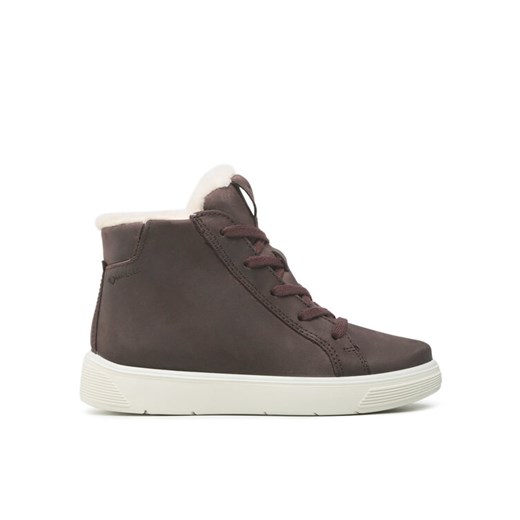 ECCO Trzewiki Street Tray K GORE-TEX 70528202385 Brązowy ze sklepu MODIVO w kategorii Buty zimowe dziecięce - zdjęcie 182679821