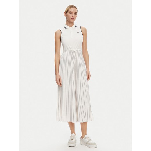Tommy Hilfiger Sukienka codzienna WW0WW45167 Biały Regular Fit ze sklepu MODIVO w kategorii Sukienki - zdjęcie 182679872