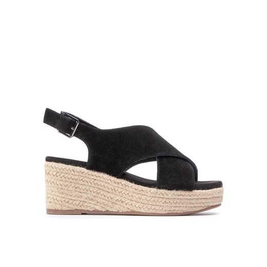QUAZI Espadryle QZ-22-02-000239 Czarny ze sklepu MODIVO w kategorii Espadryle damskie - zdjęcie 182679892