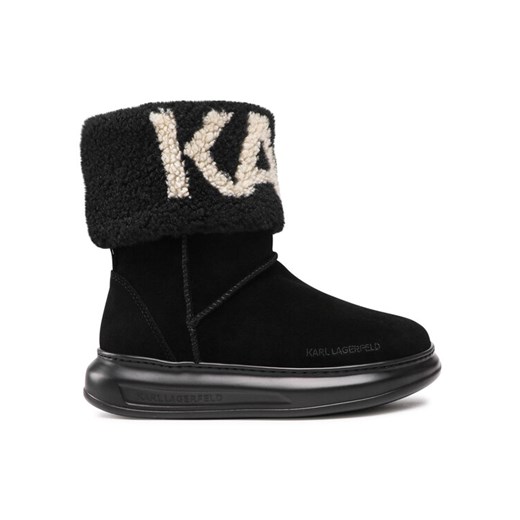 KARL LAGERFELD Śniegowce KL44552 Czarny ze sklepu MODIVO w kategorii Śniegowce damskie - zdjęcie 182679894
