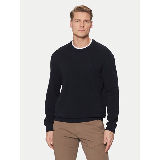 Marc O'Polo Sweter M20 5023 60074 Granatowy Regular Fit ze sklepu MODIVO w kategorii Swetry męskie - zdjęcie 182679912