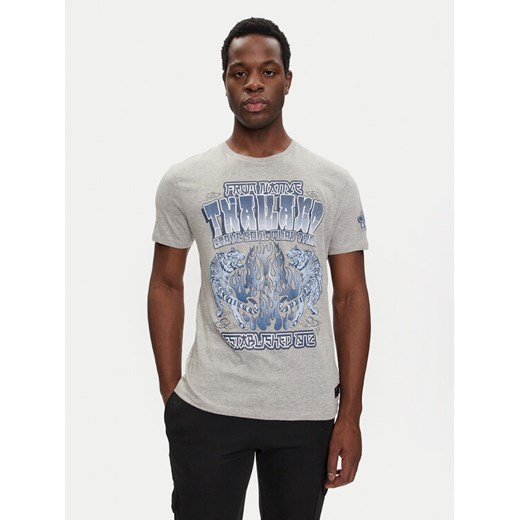 Brave Soul T-Shirt MTS-149SKEN Szary Regular Fit ze sklepu MODIVO w kategorii T-shirty męskie - zdjęcie 182679963