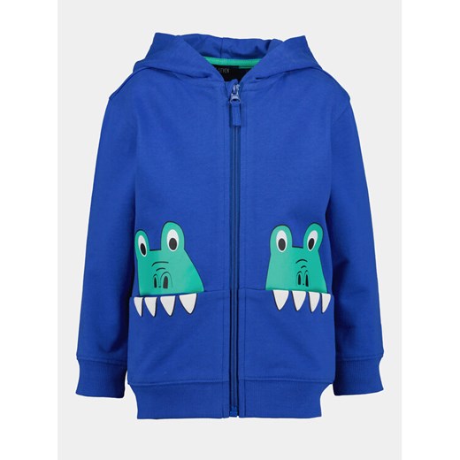 Blue Seven Bluza 817633 X Niebieski Regular Fit ze sklepu MODIVO w kategorii Bluzy chłopięce - zdjęcie 182679970