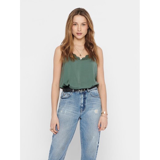 ONLY Top Debbie 15176550 Zielony Regular Fit 38 MODIVO