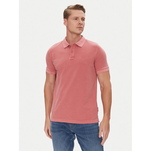 JOOP! Jeans Polo 15 JJJ-02Ambrosian 30045619 Różowy Modern Fit ze sklepu MODIVO w kategorii T-shirty męskie - zdjęcie 182680080