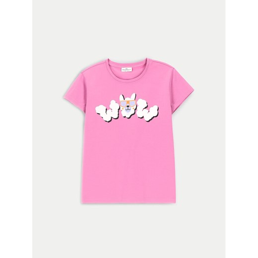 Coccodrillo T-Shirt ZC4143206VGA Różowy Regular Fit ze sklepu MODIVO w kategorii Bluzki dziewczęce - zdjęcie 182680153
