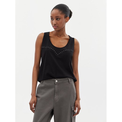 Pinko Top Duplicity 103729 A1XR Czarny Regular Fit ze sklepu MODIVO w kategorii Bluzki damskie - zdjęcie 182680201