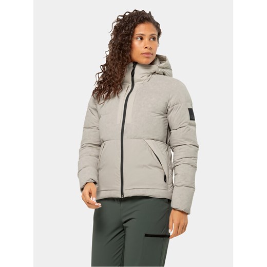Jack Wolfskin Kurtka zimowa Wandermood Down Jkt 1207321 Szary Regular Fit ze sklepu MODIVO w kategorii Kurtki damskie - zdjęcie 182680202