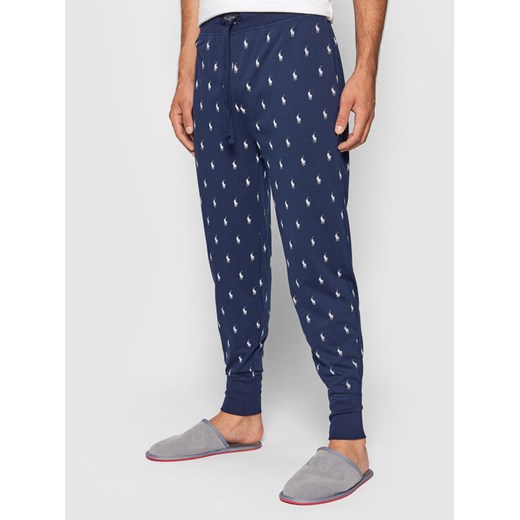 Polo Ralph Lauren Spodnie piżamowe 714844764001 Granatowy Regular Fit ze sklepu MODIVO w kategorii Piżamy męskie - zdjęcie 182680214