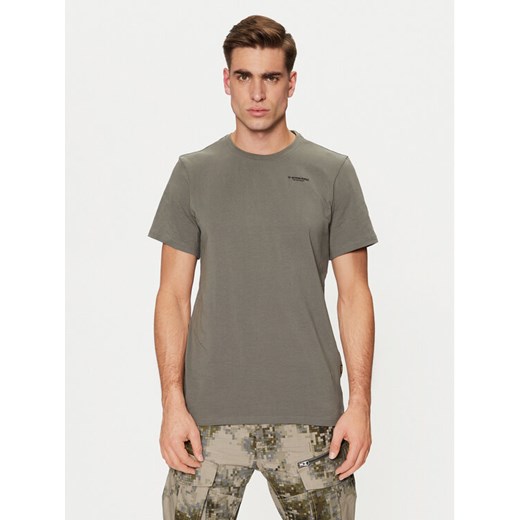 G-Star Raw T-Shirt Base D19070 1260 Szary Slim Fit ze sklepu MODIVO w kategorii T-shirty męskie - zdjęcie 182680244