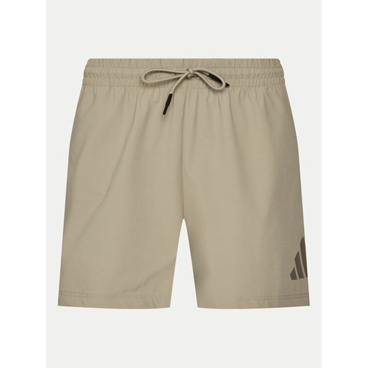 adidas Szorty sportowe Z.N.E. Woven JN9024 Beżowy Regular Fit ze sklepu MODIVO w kategorii Spodenki męskie - zdjęcie 182680351