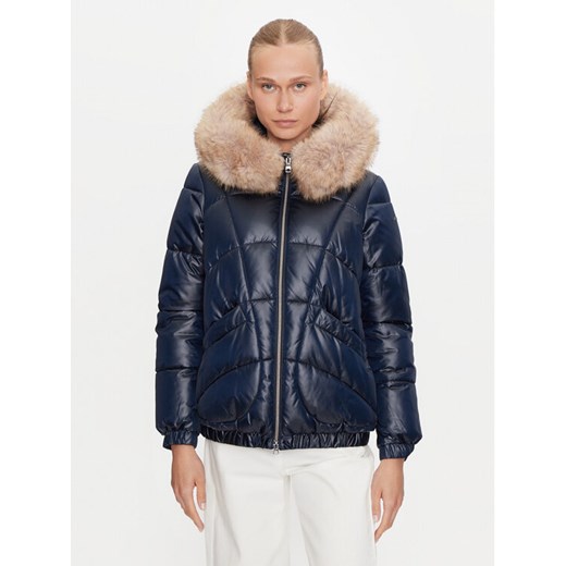 Geox Kurtka zimowa Backsie W4628S T2843 F1624 Granatowy Regular Fit ze sklepu MODIVO w kategorii Kurtki damskie - zdjęcie 182680394