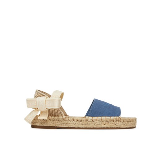 Pepe Jeans Espadryle PLS90684 Niebieski ze sklepu MODIVO w kategorii Espadryle damskie - zdjęcie 182680453