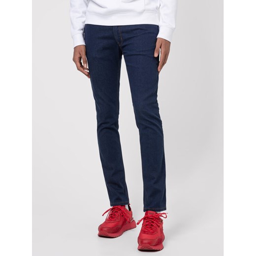 Hugo Jeansy 734 50441720 Granatowy Extra Slim Fit ze sklepu MODIVO w kategorii Jeansy męskie - zdjęcie 182680482