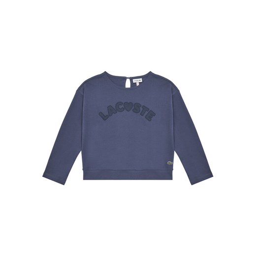 Lacoste Bluza TJ8450 Fioletowy Regular Fit ze sklepu MODIVO w kategorii Bluzy chłopięce - zdjęcie 182680554