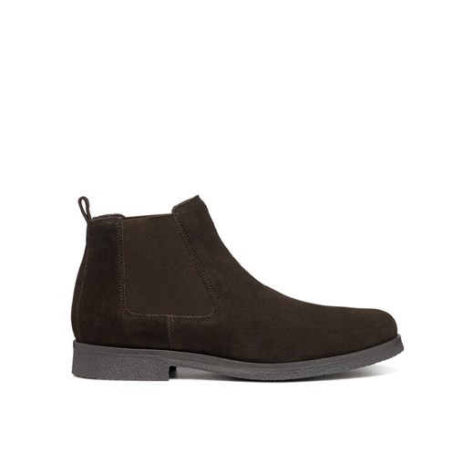 Geox Sztyblety Uomo Claudio U2658A 00022 C6024 Brązowy ze sklepu MODIVO w kategorii Buty zimowe męskie - zdjęcie 182680634