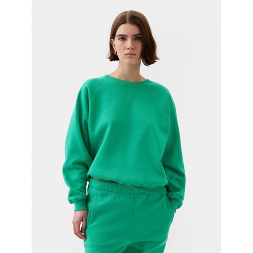 Gap Bluza 765585-20 Zielony Regular Fit ze sklepu MODIVO w kategorii Bluzy damskie - zdjęcie 182680650