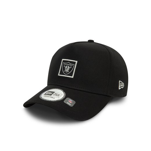 New Era Czapka z daszkiem Las Vegas Raiders Metallic Patch 9FORTY E-Frame 60580709 Czarny ze sklepu MODIVO w kategorii Czapki z daszkiem męskie - zdjęcie 182680700