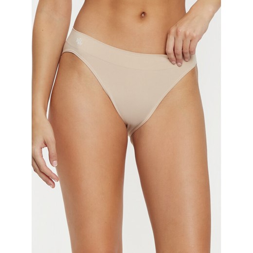 LAUREN RALPH LAUREN Figi klasyczne 4L0011 Beżowy ze sklepu MODIVO w kategorii Majtki damskie - zdjęcie 182680701