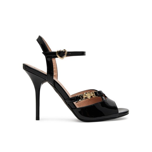 LOVE MOSCHINO Sandały JA16089G1MIH0000 Czarny ze sklepu MODIVO w kategorii Sandały damskie - zdjęcie 182680743