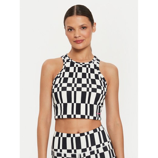 Converse Top W Wordmark Aop Tank Top 10026989-A01 Kolorowy Skinny Fit ze sklepu MODIVO w kategorii Bluzki damskie - zdjęcie 182680831