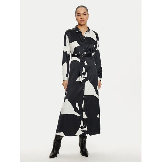 ONLY Sukienka koszulowa Jane 15336733 Czarny Regular Fit ze sklepu MODIVO w kategorii Sukienki - zdjęcie 182680850