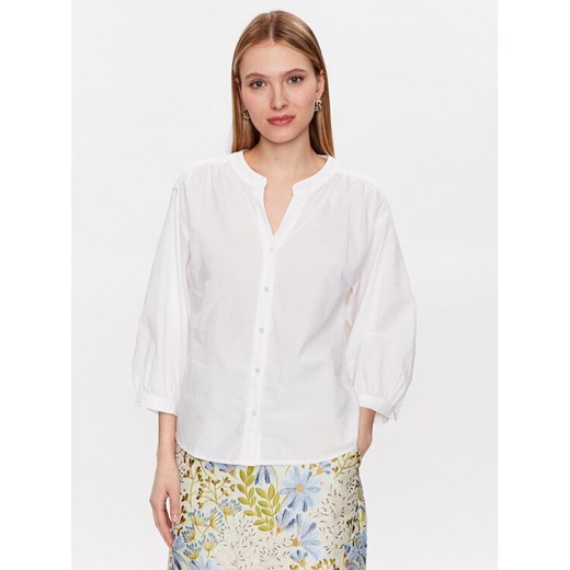 Moss Copenhagen Koszula 17526 Biały Basic Fit ze sklepu MODIVO w kategorii Koszule damskie - zdjęcie 182680940
