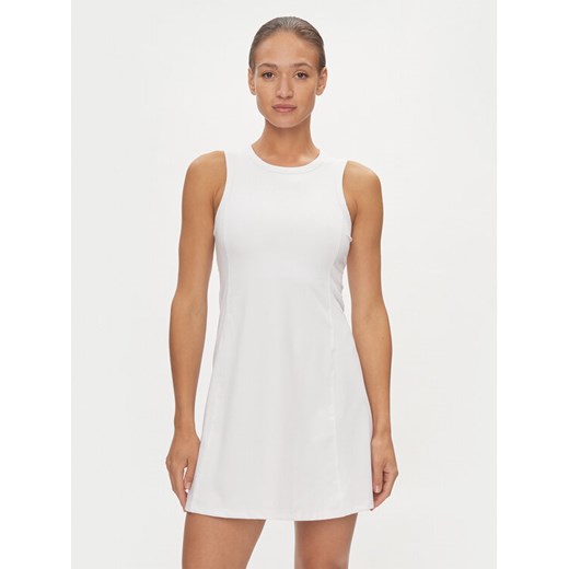 DKNY Sport Sukienka letnia DP2D4754 Biały Slim Fit ze sklepu MODIVO w kategorii Sukienki - zdjęcie 182680974