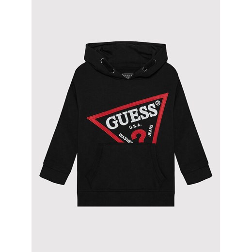 Guess Bluza N2YQ09 KAD70 Czarny Oversize ze sklepu MODIVO w kategorii Bluzy chłopięce - zdjęcie 182680992
