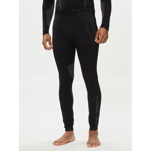 Brubeck Bielizna termoaktywna dolna LE1327M Czarny Slim Fit ze sklepu MODIVO w kategorii Spodnie męskie - zdjęcie 182681014
