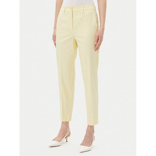 JOOP! Spodnie materiałowe 58 252P58Petrona-X 30045842 Żółty Slim Fit ze sklepu MODIVO w kategorii Spodnie damskie - zdjęcie 182681041