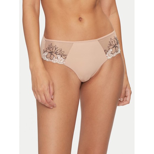 Chantelle Bokserki Spice C22BB0 Beżowy ze sklepu MODIVO w kategorii Majtki damskie - zdjęcie 182681091