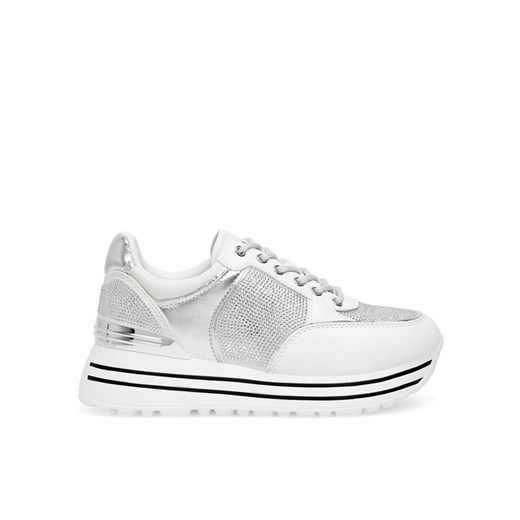 Eva Minge Sneakersy WYL3795-1 Biały ze sklepu MODIVO w kategorii Buty sportowe damskie - zdjęcie 182681102