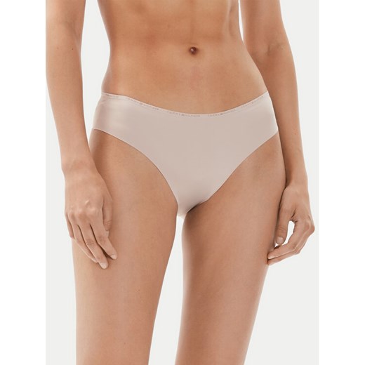 Tommy Hilfiger Figi klasyczne UW0UW05215 Beżowy ze sklepu MODIVO w kategorii Majtki damskie - zdjęcie 182681114