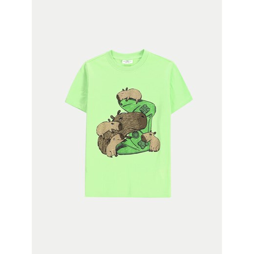 Coccodrillo T-Shirt WC5143222VBA Zielony Regular Fit ze sklepu MODIVO w kategorii T-shirty chłopięce - zdjęcie 182681272