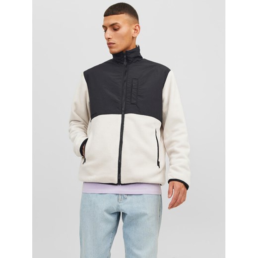 Jack&Jones Polar Marvin 12235864 Écru Regular Fit ze sklepu MODIVO w kategorii Bluzy męskie - zdjęcie 182681283