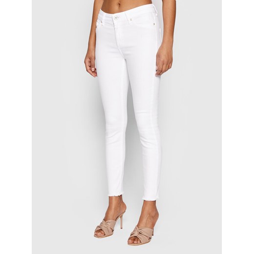 ONLY Jeansy Blush 15155438 Biały Skinny Fit ze sklepu MODIVO w kategorii Jeansy damskie - zdjęcie 182681370