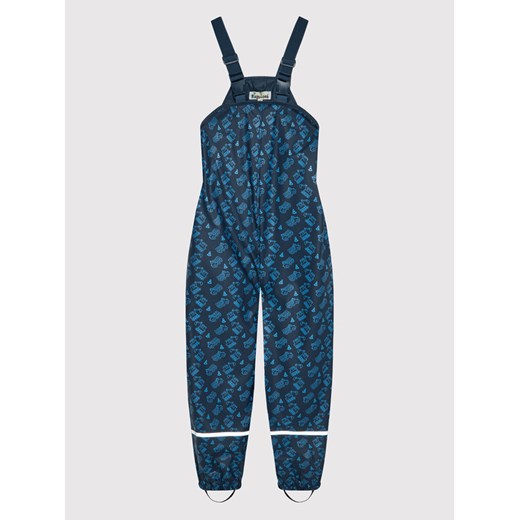 Playshoes Spodnie przeciwdeszczowe 405428 D Granatowy Regular Fit ze sklepu MODIVO w kategorii Spodnie chłopięce - zdjęcie 182681373
