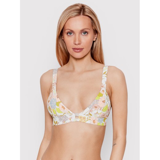 Volcom Góra od bikini Big Poppy O1412200 Biały ze sklepu MODIVO w kategorii Stroje kąpielowe - zdjęcie 182681391