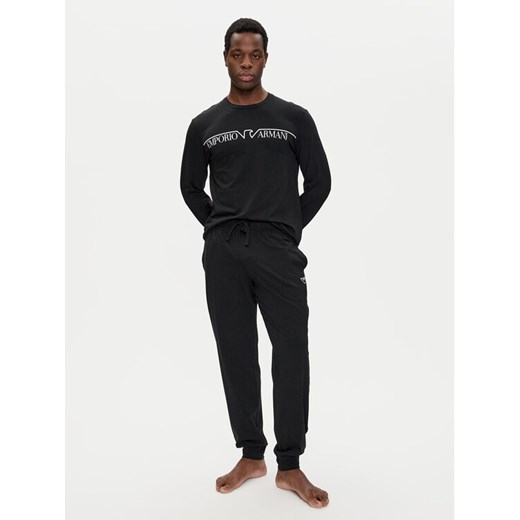 Emporio Armani Underwear Piżama 112033 4F516 00020 Czarny Regular Fit S MODIVO