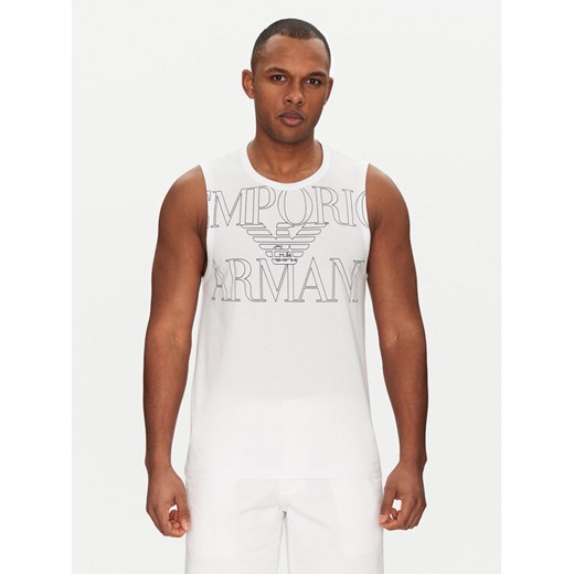 Emporio Armani Underwear Tank top EM000572 AF12326 U0002 Biały Regular Fit ze sklepu MODIVO w kategorii T-shirty męskie - zdjęcie 182681402