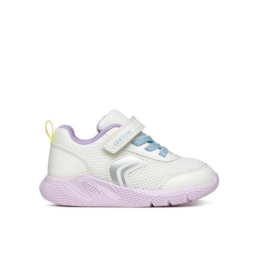 Geox Sneakersy B Sprintye Girl B454TD 01454 C0653 Biały ze sklepu MODIVO w kategorii Buty sportowe dziecięce - zdjęcie 182681404