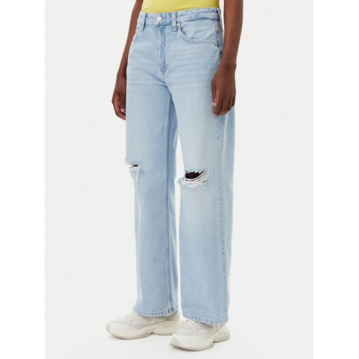 Tommy Jeans Jeansy Mia DW0DW21282 Niebieski Relaxed Fit ze sklepu MODIVO w kategorii Jeansy damskie - zdjęcie 182681421