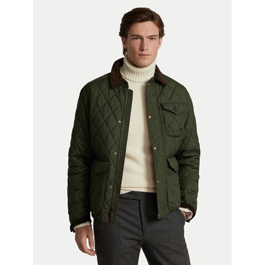Polo Ralph Lauren Kurtka przejściowa 710847071001 Zielony Regular Fit ze sklepu MODIVO w kategorii Kurtki męskie - zdjęcie 182681523