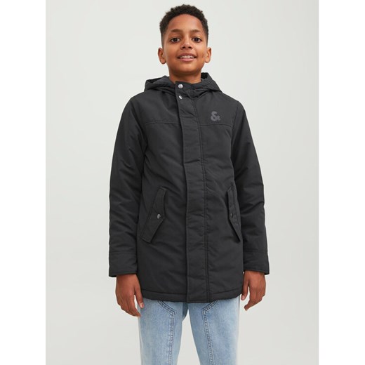 Jack&Jones Junior Kurtka zimowa 12236588 Czarny Regular Fit ze sklepu MODIVO w kategorii Kurtki chłopięce - zdjęcie 182681590