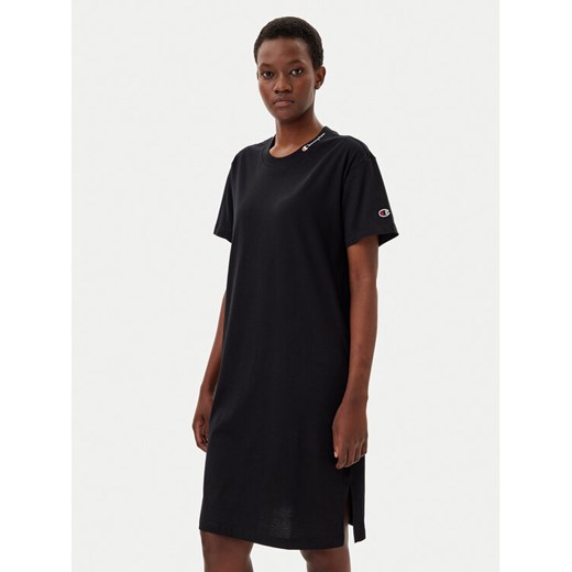 Champion Sukienka codzienna 117782 Czarny Loose Fit ze sklepu MODIVO w kategorii Sukienki - zdjęcie 182681624