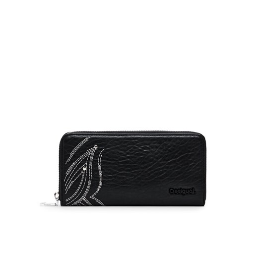 Desigual Duży Portfel Damski Fiona 24WAYP05 Czarny ze sklepu MODIVO w kategorii Portfele damskie - zdjęcie 182681643
